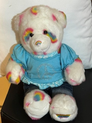 Build bear plush white - a,