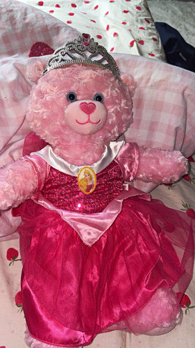 Build bear pink cuddles - bear,