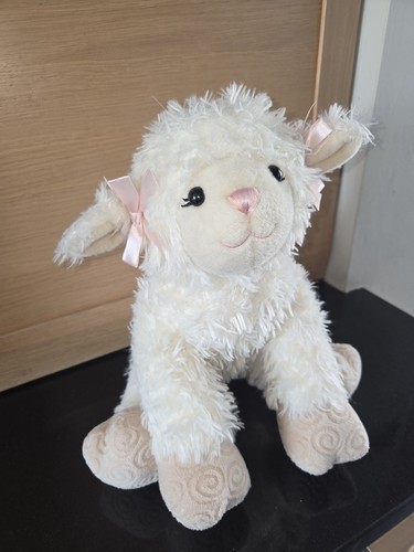 Rare build bear swirly - a, lamb