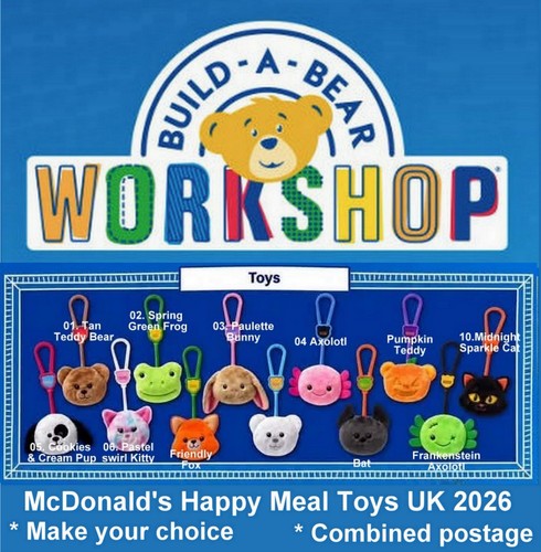 Mcdonalds 2026 build - uk, build-a-bear