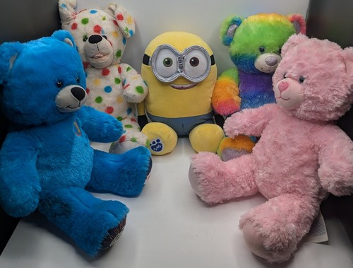 Build bear plush - bundle, x5
