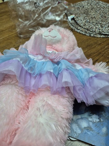Build bear pink wearing - build,
