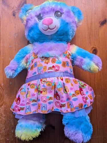 Build bear rainbow - tie, dye