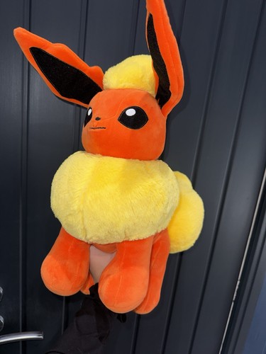 Flareon build bear plush - flareon,
