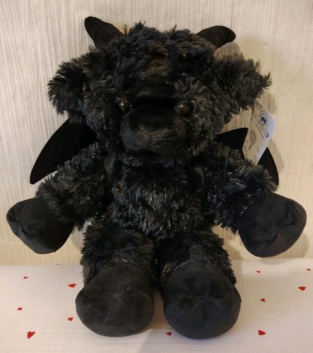 Custom dyed build bear - bear, black