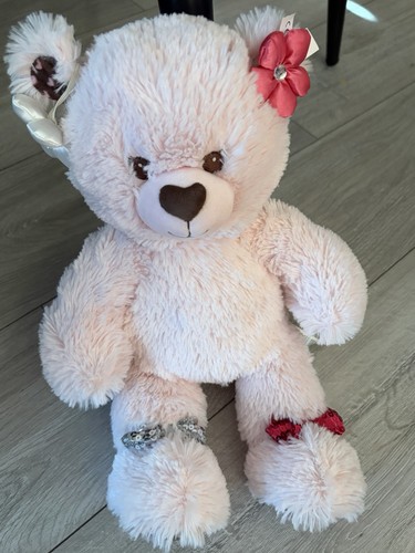 Build bear pink teddy - teddy,