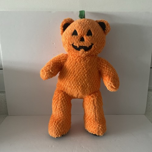 Build bear halloween pumpkin - a,