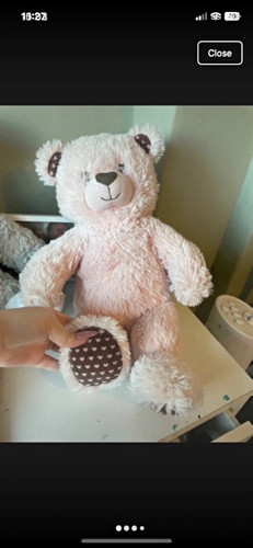 Pink plush build bear - pink, a