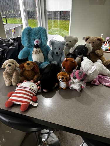 Plush bundle build bear - build,