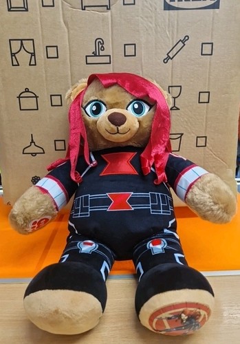 Black widow build bear - a,
