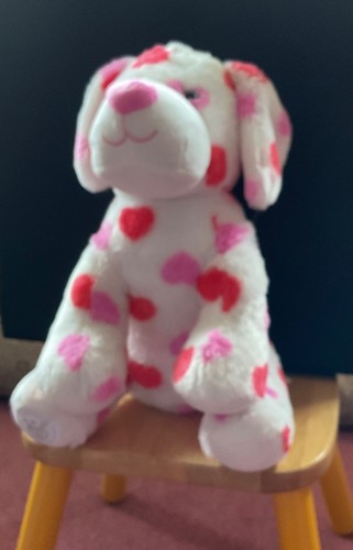 Build bear love heart dog - a,