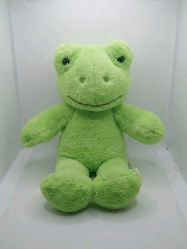 Build bear spring green - bear, frog