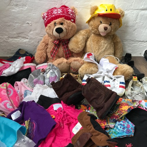 Large build bear plush - bear,