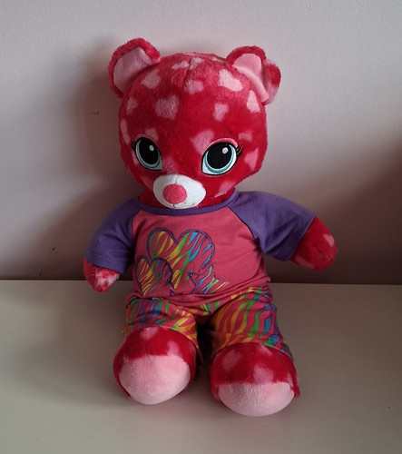 Build bear pink - bear, plush